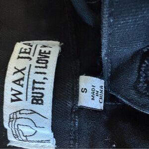 Wax Jean Black Jeans